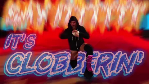 Here’s the thing, it’s clobberin’ time 😏 (via @WWE) #CMPunk #WWE #wrestling #marvel 