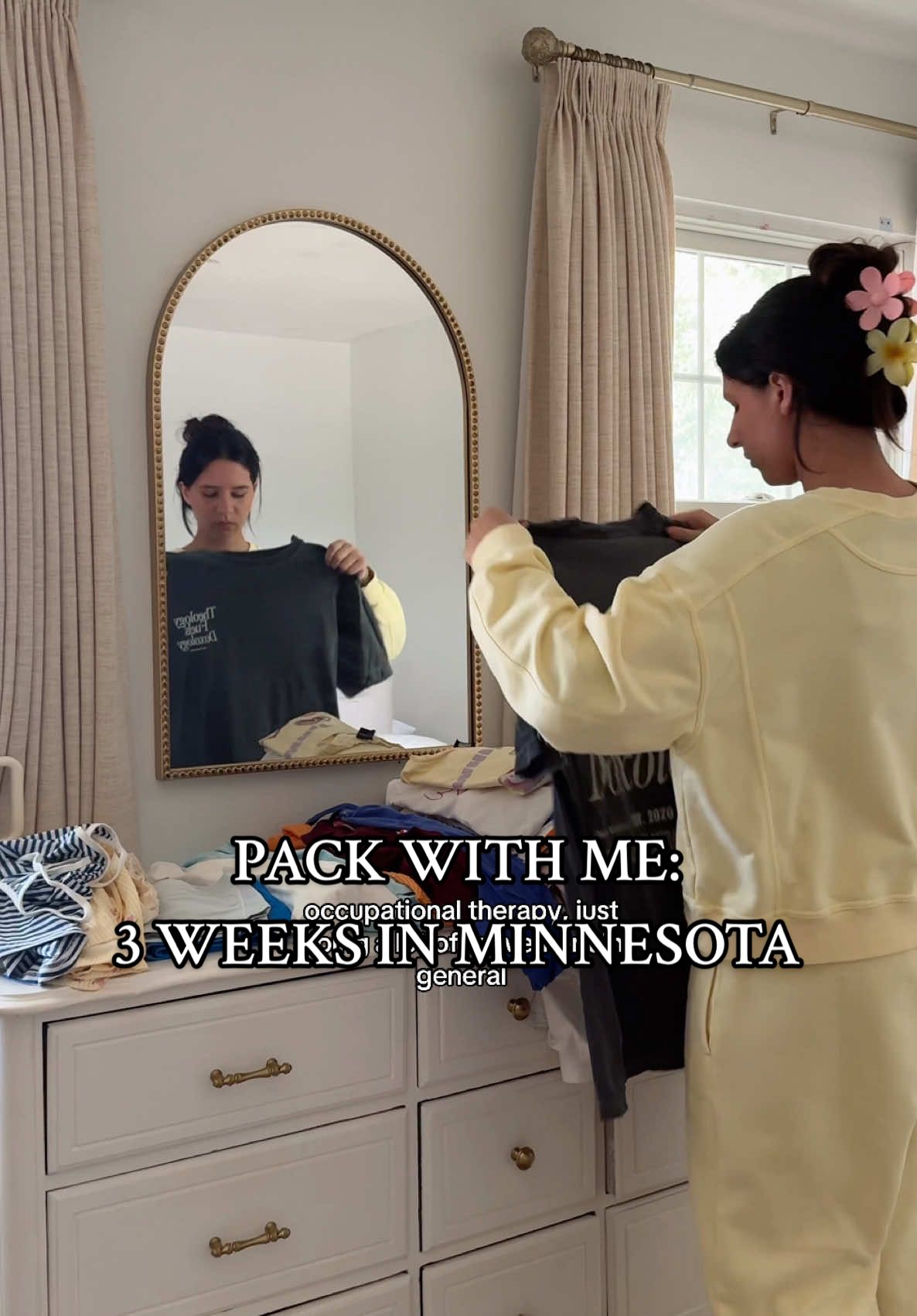 idk how I was supposed to pack a month of outfits in 2 suitcases but we did it🤪💛 @Bloom Nutrition    #bloompartner #packwithme #packing #Vlog #routine julia side pack with me vlog packing routine pain rehabilitation prep