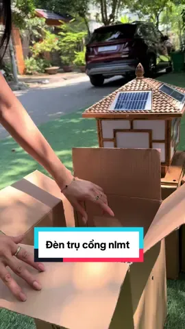 Đèn trụ cổng NLMT đủ kích thước #den #dentrangtri #khosi #xaynhadep #congtrinh 