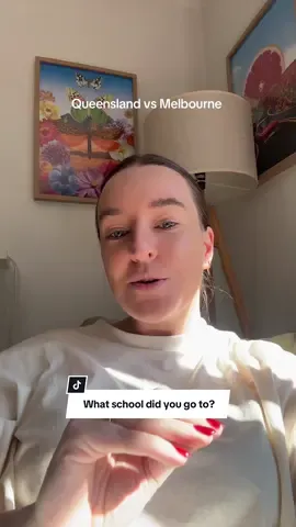 Idk why I still ask in Melbourne like it helps at all with conversation, I guess it’s just like a reflex I still can’t shake… so yeah, what school did you go to? 🫣