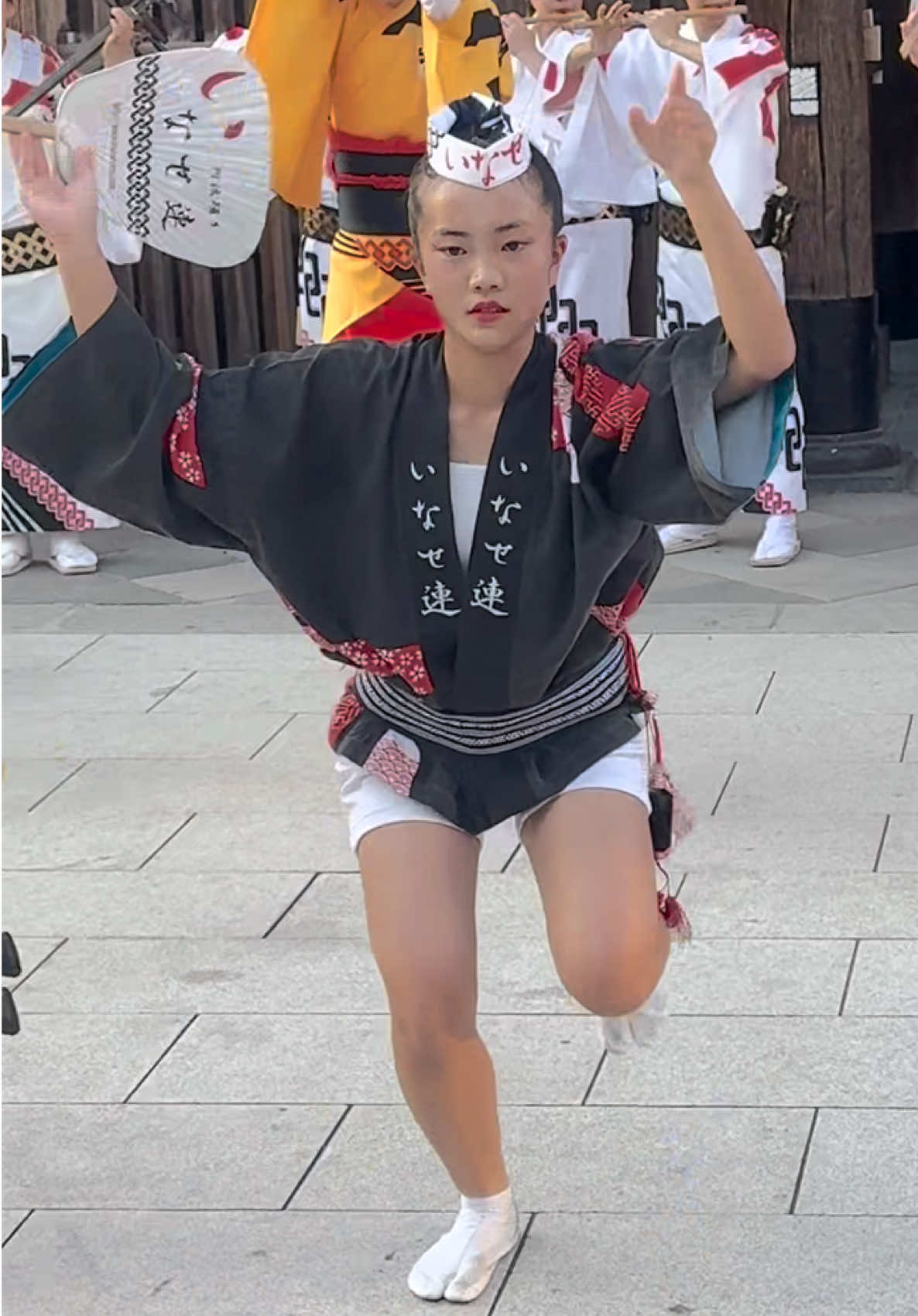 #阿波踊り #阿波おどり いなせ連 キレある団扇さばき #盆踊り #祭り まつり beautifulmusic beautifulgirl 阿波舞 아와오도리 今週末は #南越谷