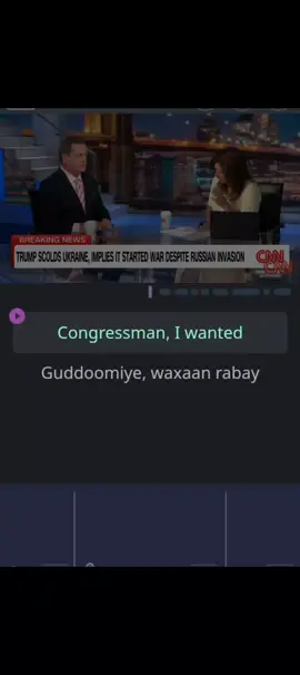 News today English to somaali 