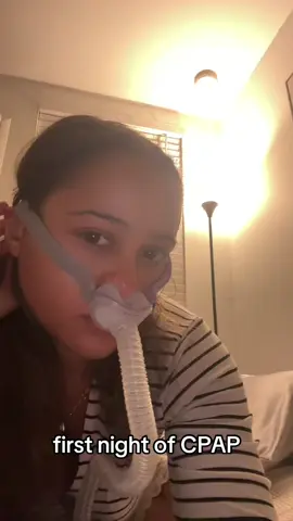i can’t believe this is my life 😭 but heyyyy at least we figured out why i was waking up gasping for air #cpapmachine #sleepapnea #sleepapneaawareness 