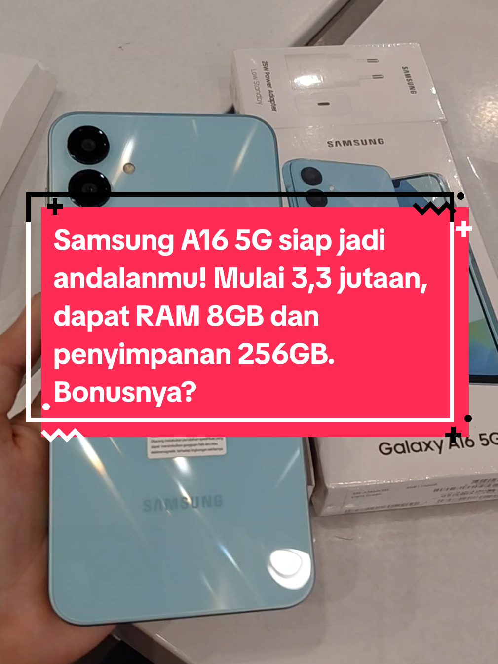 Samsung A16 5G siap jadi andalanmu! Mulai 3,3 jutaan, dapat RAM 8GB dan penyimpanan 256GB. Bonusnya? Free travel adapter senilai 299 ribu! Langsung ke Erafone Karangtengah, Cianjur! #erafonekarangtengahcianjur #samsunga16 #a165g #cianjur #samsungindonesia 