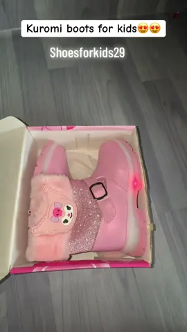 korumi Induction Led boots for kids girls light up zip ankle boots for kids size 21-30. #Kuromibootsforkids#Led#fyp 