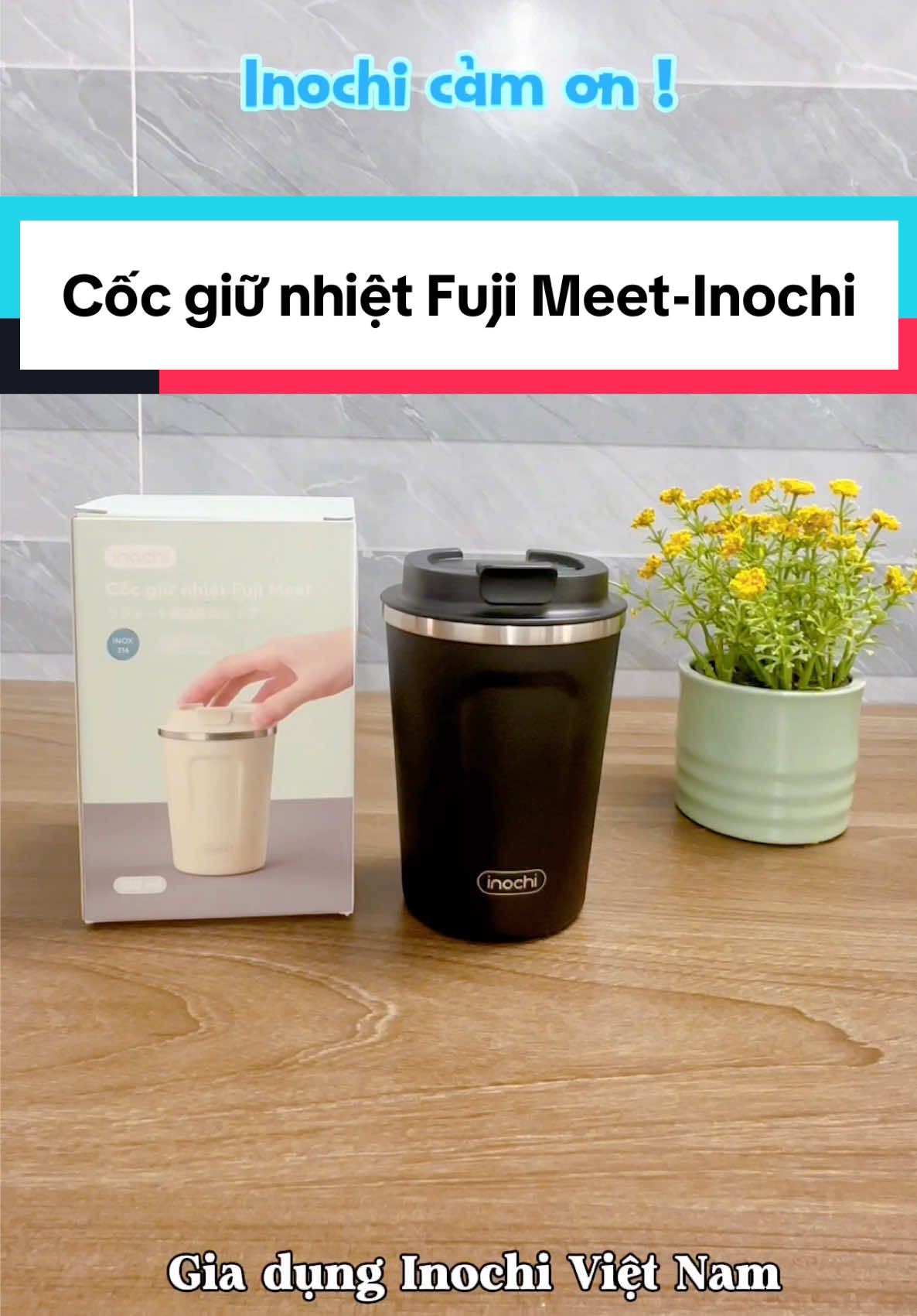 Cốc giữ nhiệt Fuji Meet #inochi #cocgiunhiet #binhgiunhiet #giadung #giadungtienich 