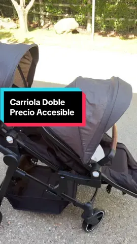 Double  Stroller #stroller #kids #momtips #carriola #backtoschool 
