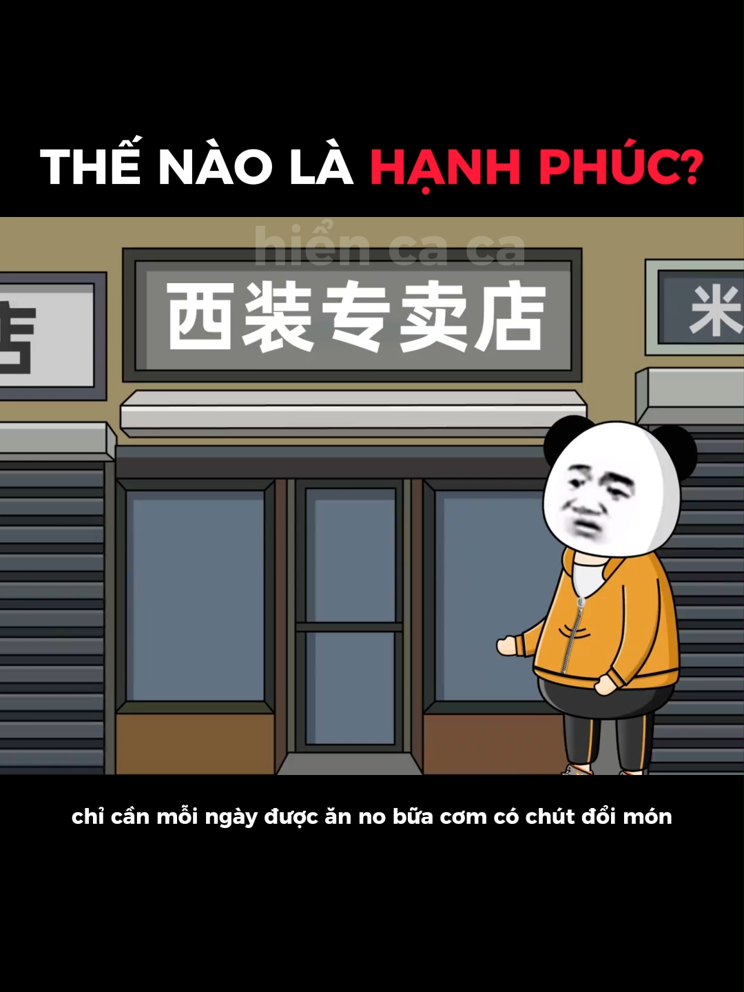 thế nào là hạnh phúc #hiencaca