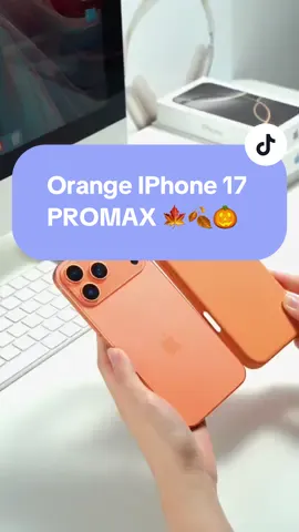 Obsessed😍 It gives me autumn videss 🍁🍂🎃✨ #ornarto #iphone17promax #iphone17pro #appleiphone #fyp 