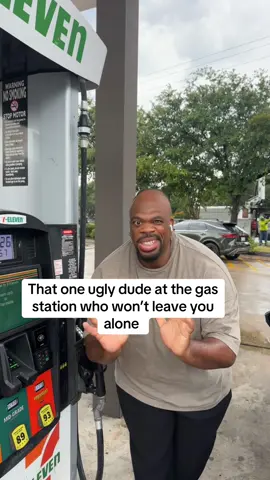 Ladies I know gas stations might the place you dislike the most 😂😂😂 