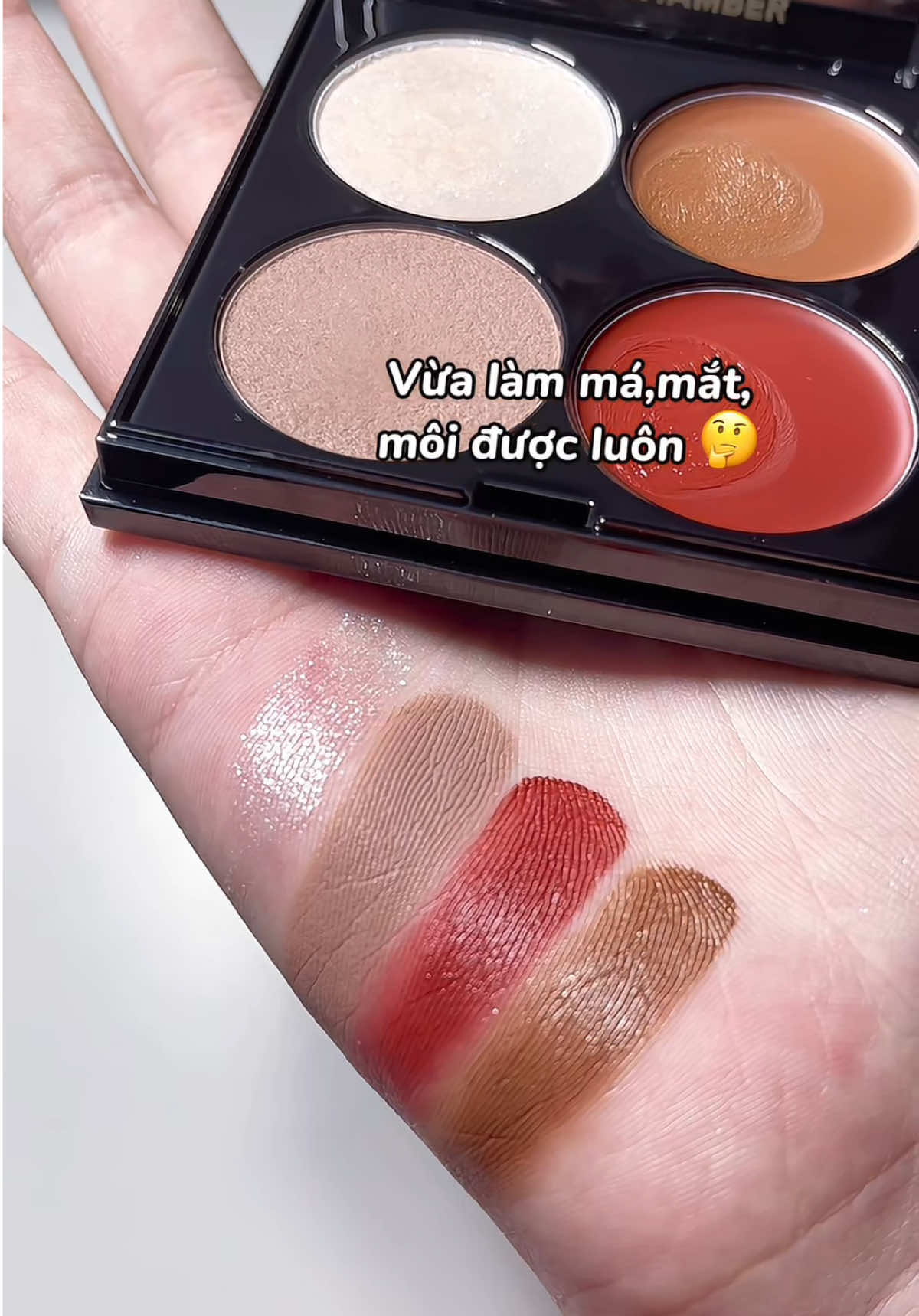 Bảng đa năng red chember 4 ô##makeup##viral##fyp##cbeauty##redchember