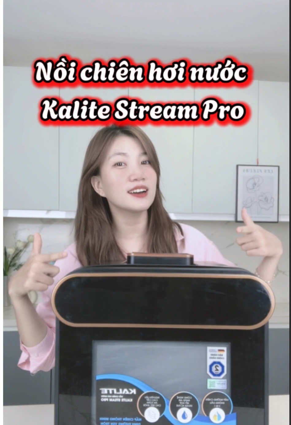 🔥 Nồi chiên hơi nước KALITE STEAM PRO 15L – đa năng 3 trong 1: Nướng – Chiên – Hấp! ✨ Công nghệ hơi nước thông minh, giữ trọn dinh dưỡng – giòn ngoài, mọng trong! 👉 Dung tích siêu lớn 15L, nấu ngon cho cả gia đình chỉ trong một lần! 🌟 Kalite Steam Pro – lựa chọn thông minh cho căn bếp hiện đại. #tiktok #KaliteSteamPro #NoiChienHoiNuoc #BepThongMinh #ReviewGiaDung