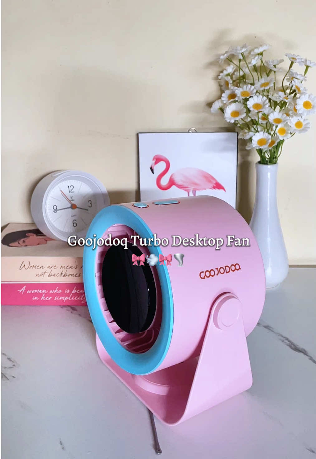 Goojodoq GFS008- High speed dekstop turbo fan #goojodoq #kipasmeja #kipasturbo #turbofan #goojodoqfan 