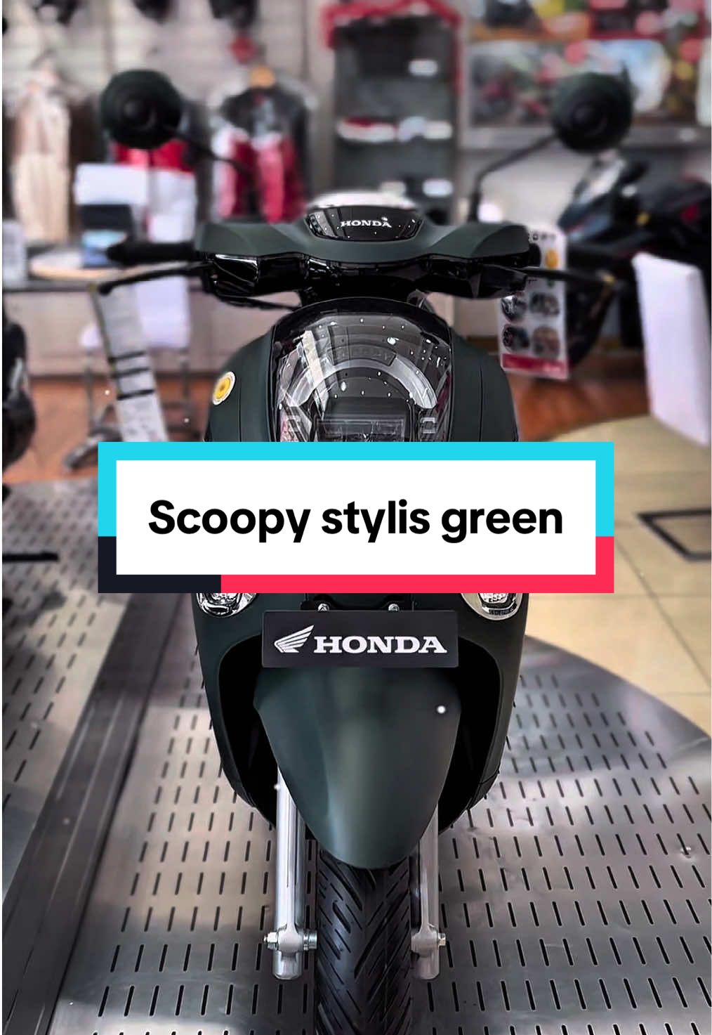 Mew honda scoopy stylish green #scoopy #scoopy2025 #scoopymodifikasikasi #hondascoopy 