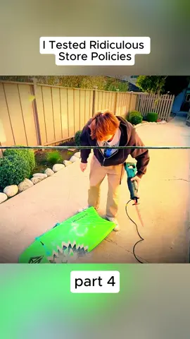 I Tested Ridiculous Store Policies