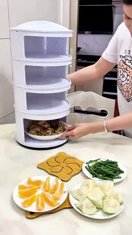 Lồng bàn 5 tầng đa năng cách nhiệt, bảo quản thức ăn chống côn trùng#giadung_giadinh01 #cuahangdodungnhabep1 #xuhuongtiktok