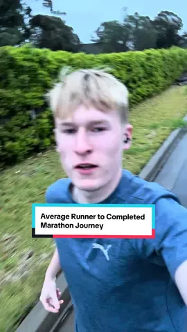 Follow the journey of an average runner preparing and training to complete his first ever marathon and share his inspiring story ‼️#marathontraining #averagerunner #Running 