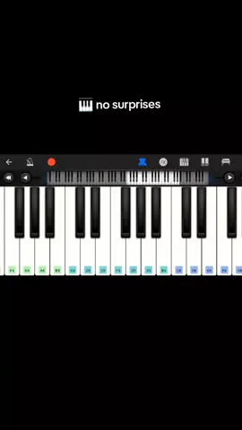 #nosurprises #perfecpiano #pianotutorial #pianocover #fyp 