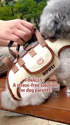 Upgrade your walkies!#DogHack#PetTech#DogMom#MustHave#dogcarrier 
