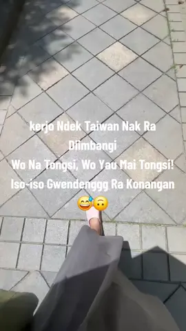 Obat Gwendengggg, Wo Na Tongsi!🙃😅