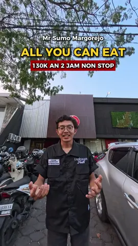 “Di sini bukan cuma all you can eat… tapi all you can happy 🤩 💕🍲 #mrsumomargorejo #allyoucaneatsurabaya 