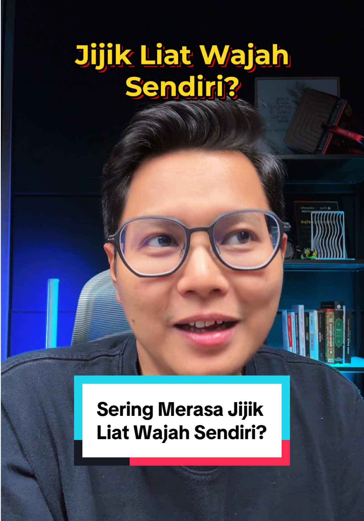 Sering merasa jijik liat wajah sendiri di kamera? Ini bisa jadi masalah utama buat yang berat banget ngonten dan nampilin wajah 😁 #cuandarikonten #publicspeaking #ngontendirumah 