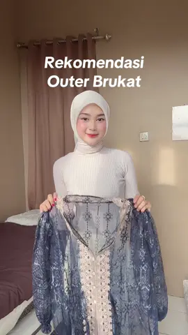Outer brukat buat kondangan atau ke acara wisuda temen niii