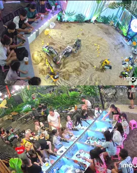 Nhộn nhịp vậy thì còn gì bằng 😝 #RC #rccafe #huina_1593 #đồchơinấuăn 