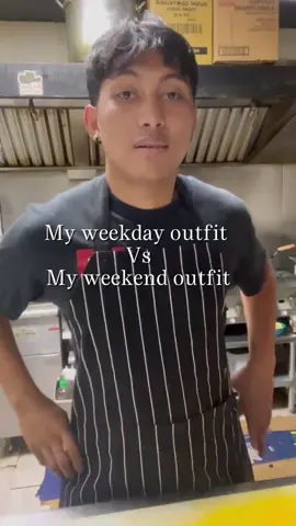 Hal Yang Mustahil Kitchen Libur Weekend 🤣#cheflife#fyp 