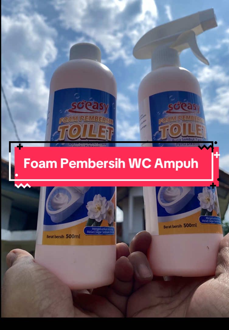 Cara Praktis Membersihkan Toilet WC Kamar Mandi Dengan Foam So Easy Ampuh Murah Original #pembersihwc #toiletcleaning #kamarmandibersih #cleaningtips #toiletbersih 