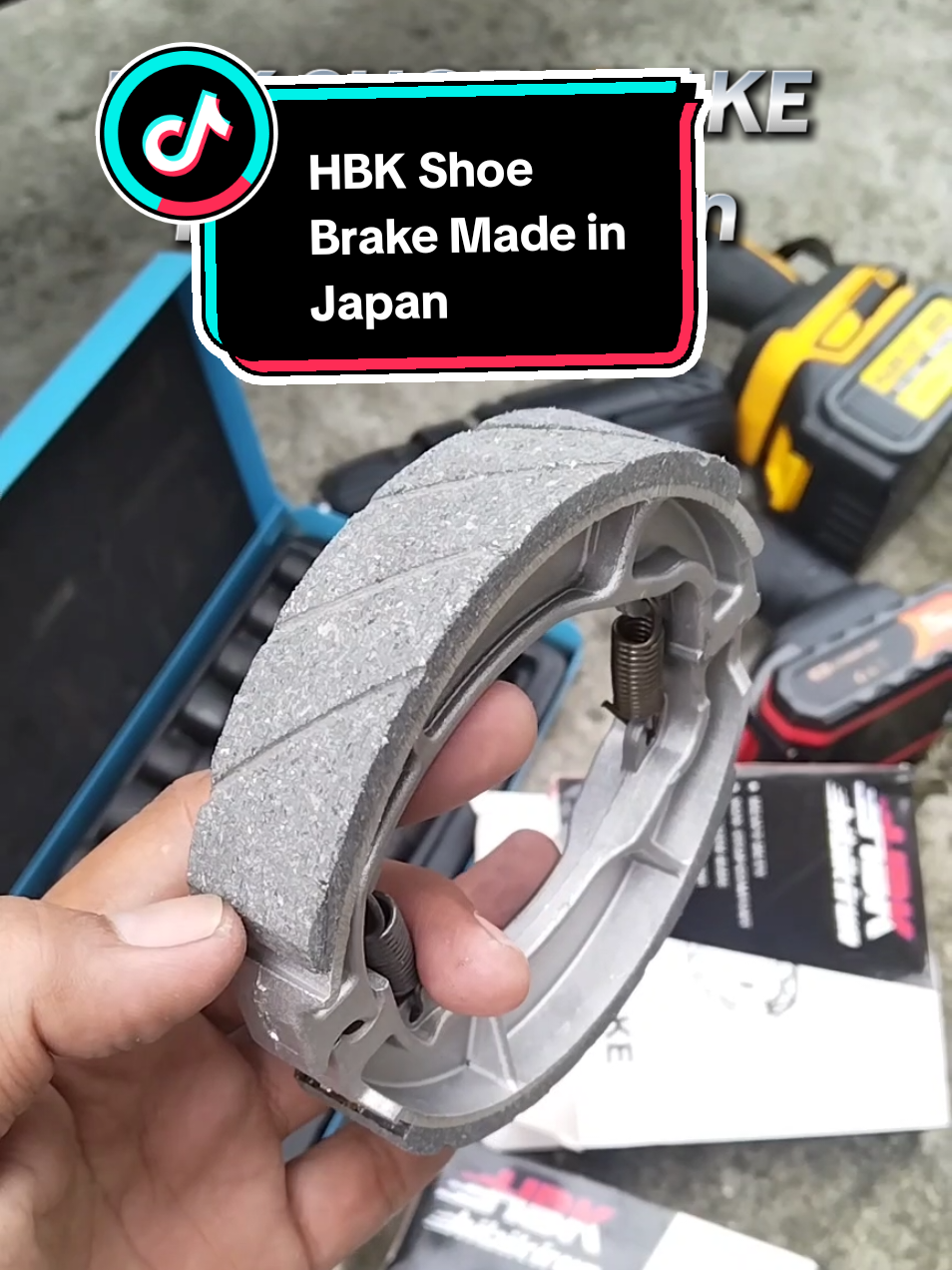 Hbk Shoe Brake Made in Japan Heavy duty Shoe Brake Motorcycle Brake shoe #brakeshoe #shoebrake #hbk #hbkshoebrake #motorcycle #safetyfirst #madeinjapan 