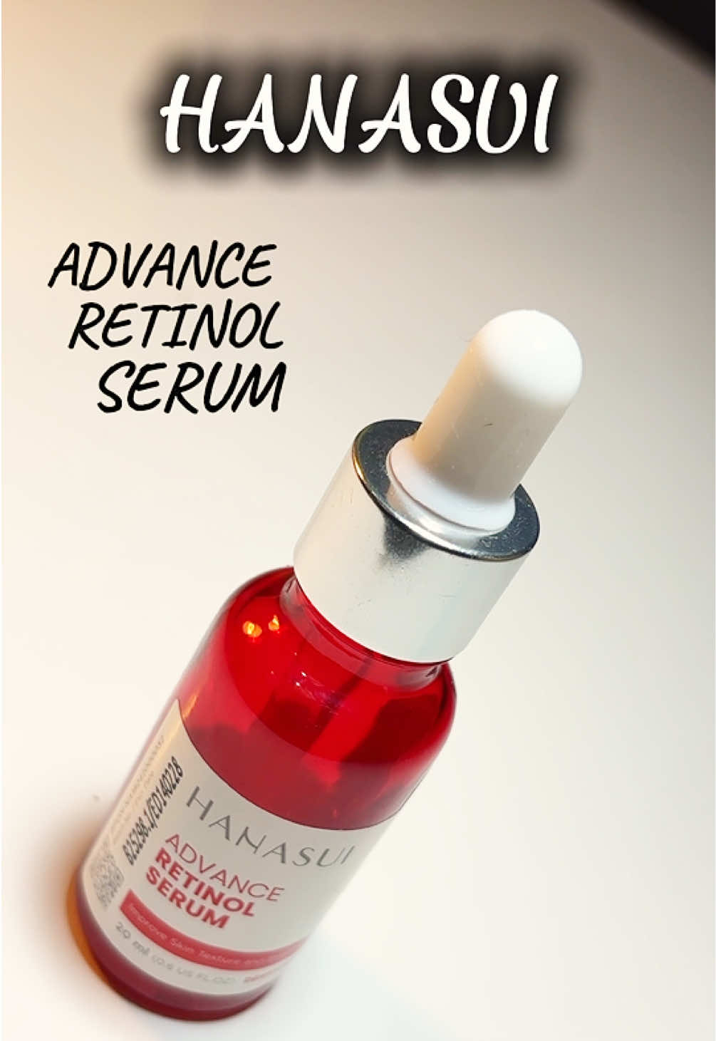 Hanasui Advance Retinol Serum #hanasui #hanasuiserum #hanasuiretinolserum #retinol #fyp 