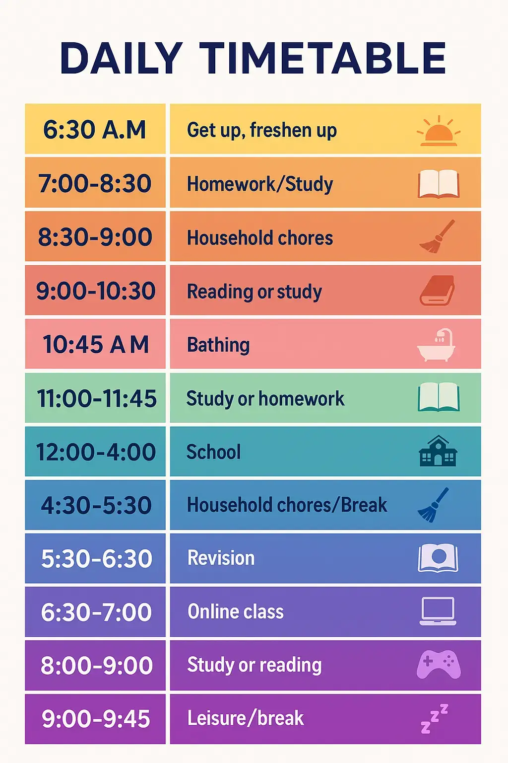#fyp #timetable #fypပေါ်ရောက်စမ်း 