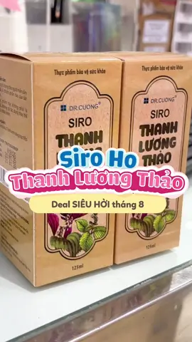 Siro ho Lương Thanh Thảo này toàn thành phần an toàn, chiết xuất tự nhiên thôi 😍 #ConCung #LoveConCung #thanhluongthao 