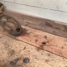Bike Sprocket Turning into A beautiful Axe #bikesprocket #metalwork #foryou #mustwatch #DIY 