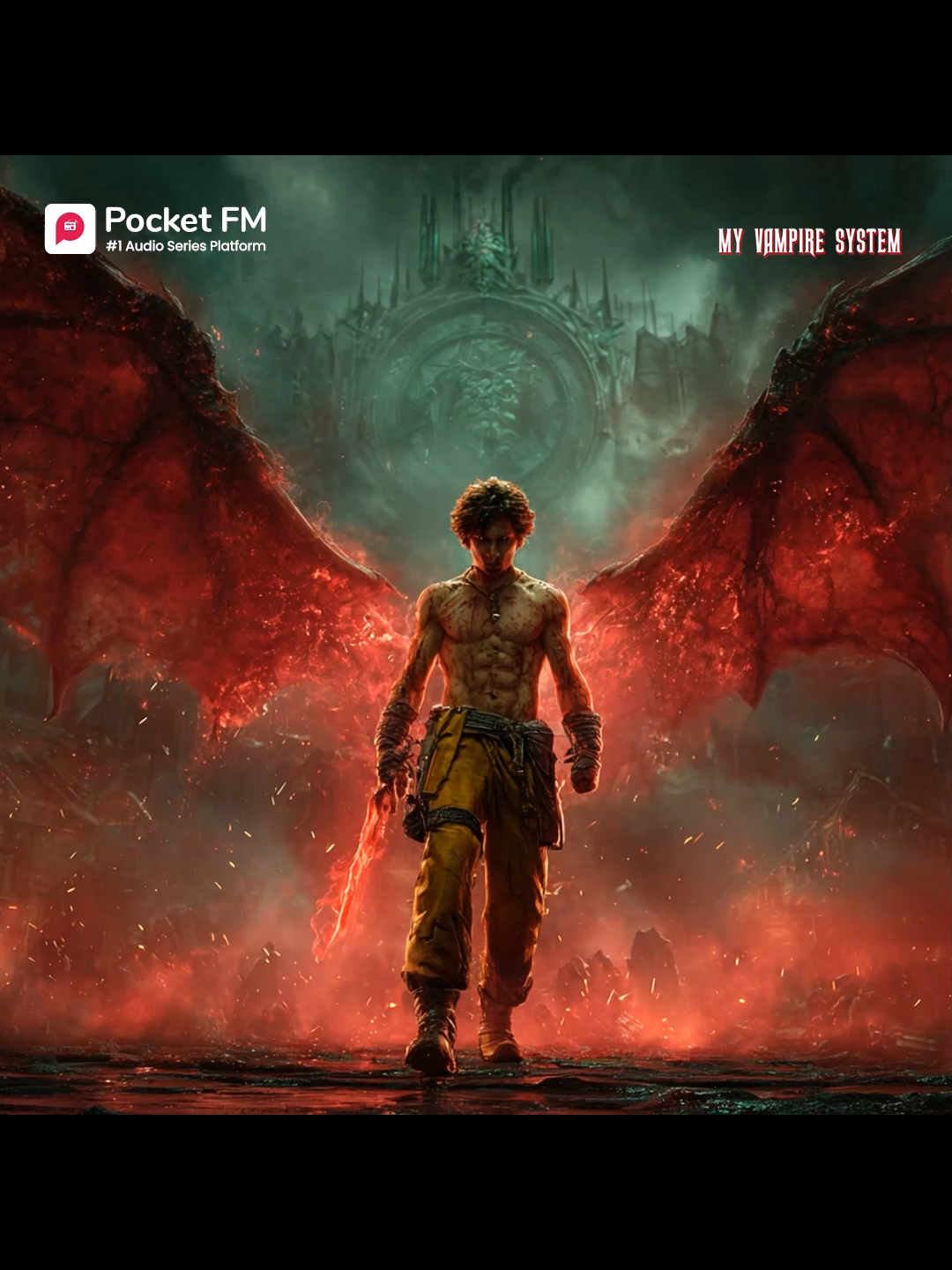 One wrong choice, and I doom humanity. One right choice, and I become a monster👹🎧Listen to My Vampire System only on Pocket FM🎧
