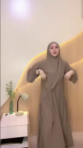Alysa gamis set jilbab bergo abaya daily simple wanita muslim #Cantik #fyp #CuanTanpaBatas #wibgajian 