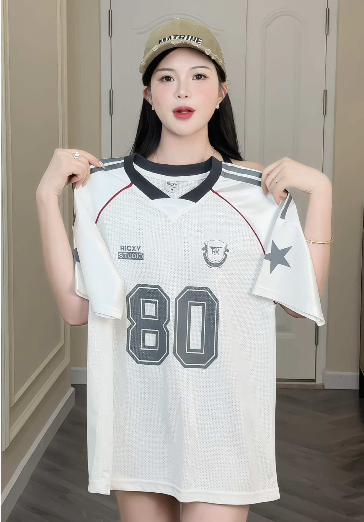 Áo thun nam nữ số 80 Top Cổ Tròn #champhanreview #aothun 