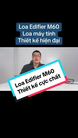 Loa Edifier M60, loa bluetooth vi tính, loa máy tính để bàn #setup #sale #edifier 