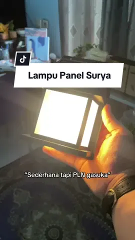 Lampu panel, ga pake listrik buat nyalainya, tinggal dijemur dibawah sinar matahari 🔥⛅️🌞 #lampupanelsurya #panel #surya #lampu #fyp 