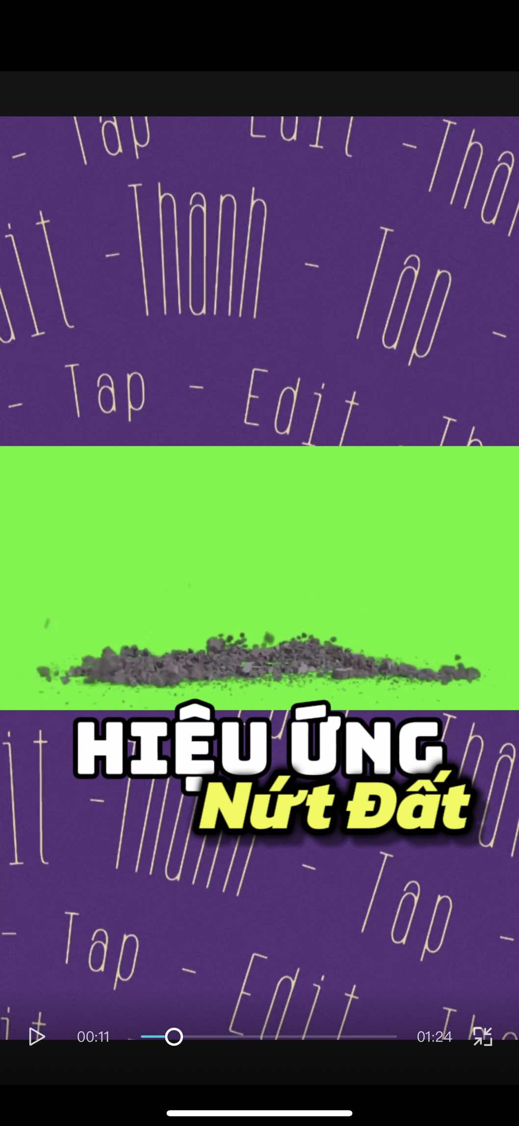 Trả lời @Hóng Hớt Review  Hướng dẫn lại hiệu ứng nứt đất gạch bắn tung toé nhé ae . Ai còn chưa rõ thì xem hết video nhé #xuhuong #viral #dcgr #editbythanh #huongdanedit #effect #free 