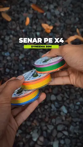 Senar PE X4 DYNEEMA, cocok banget buat kalian yang mau mancing di laut dangkal !! #senar #senarpe #senarpancing #pancing #mancing 