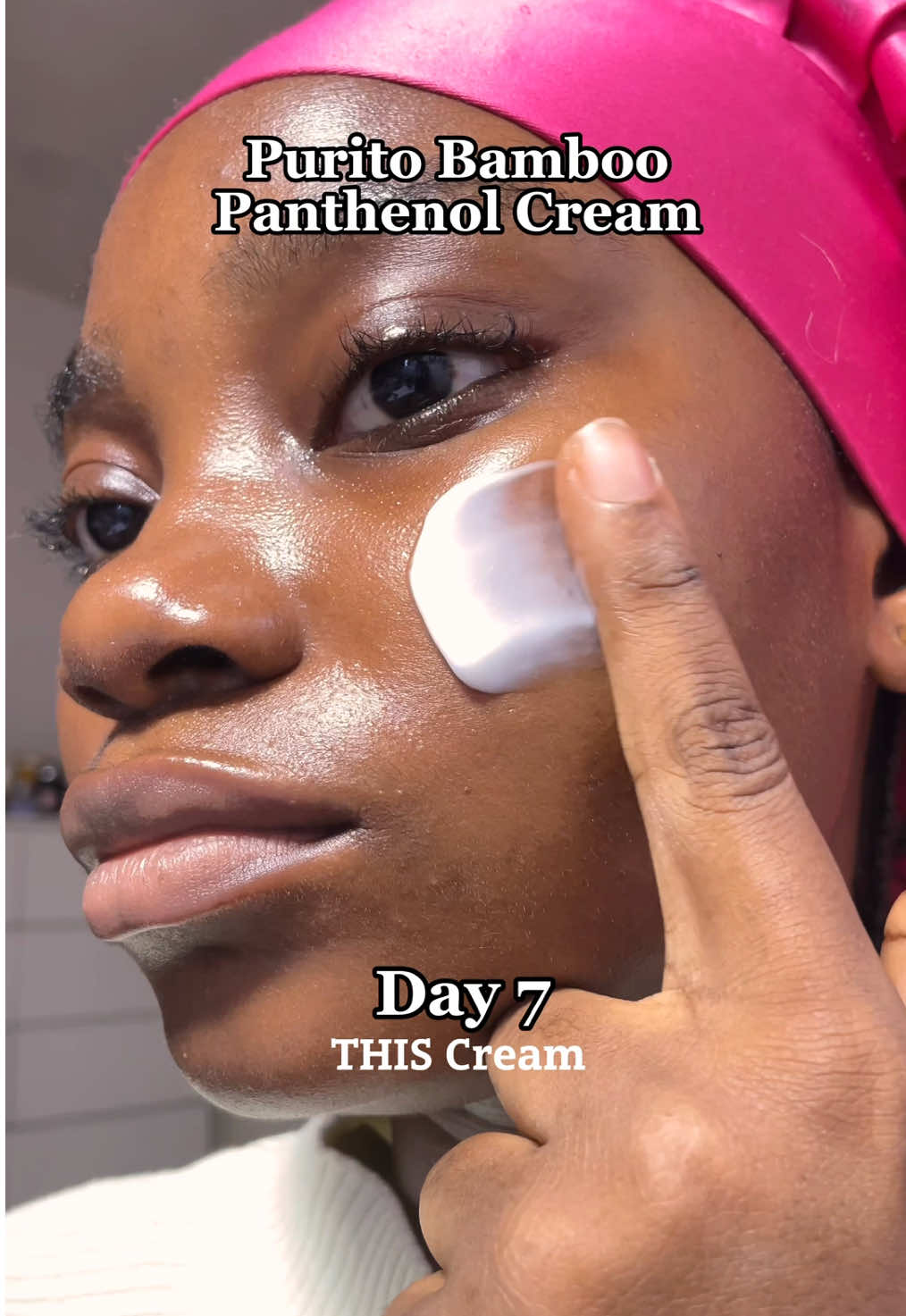 Lately, this is the only cream my skin trusts.🤞🏽🥰 @PURITO SEOUL  #Purito #PanthenolCream #Acneskin #7DaysChallenge #Acnetreatment #KoreanSkincare #SkincareRoutine #ViralMoisturizer #ViralCream #SkinTok
