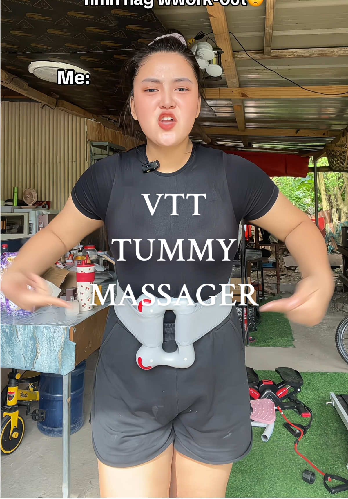 Hehehe eto lang ang sikrettt HEHEH #tummymassager #musclemassager #vtt #vttmassagerbelt #tummyvibrator 