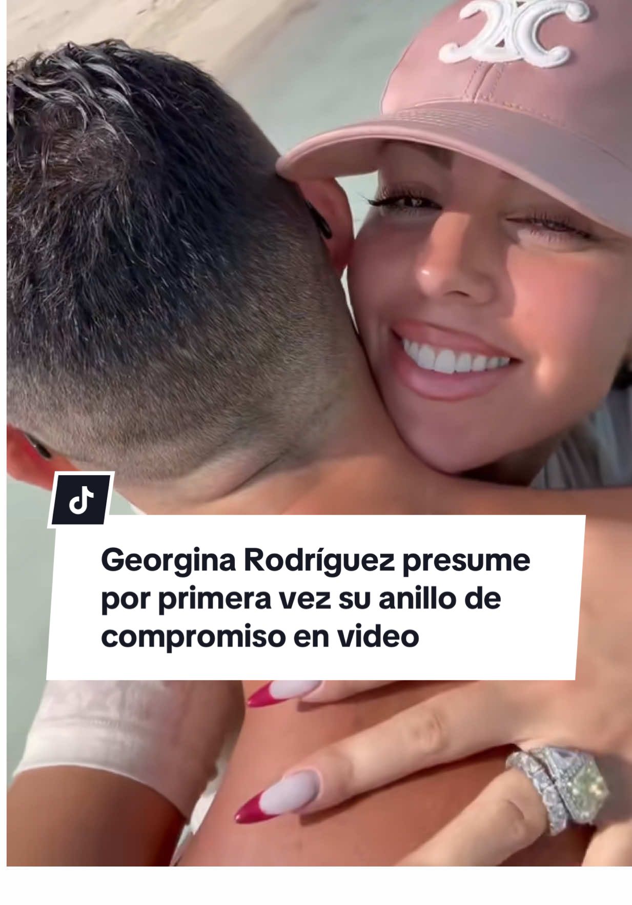 Georgina Rodríguez presume por primera vez su anillo de compromiso en video 😱 CC: @georgina.rodrigue613 #georgina #georginarodriguez #georginagio #cristianoronaldo #gio 