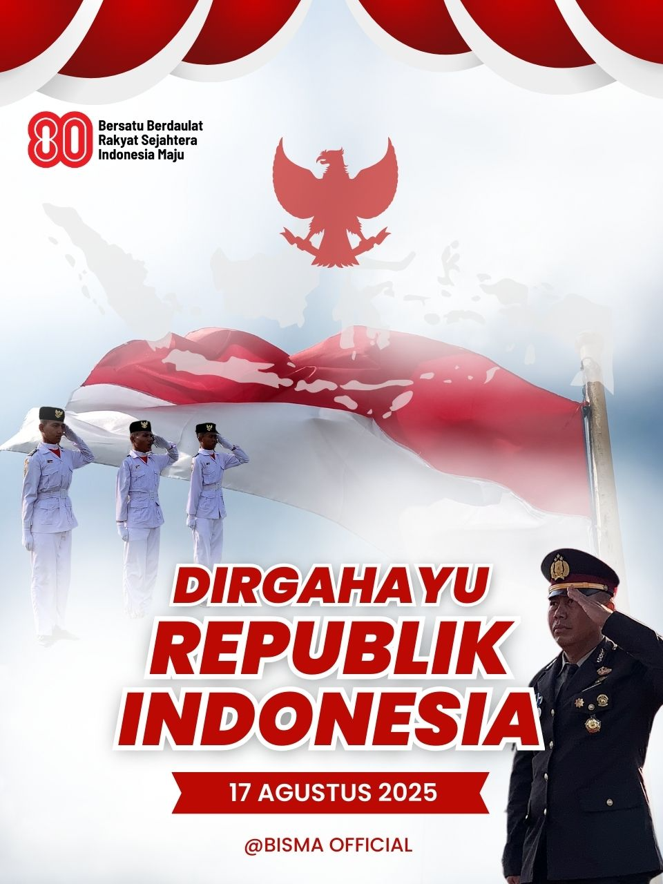 PENURUNAN BENDERA MERAH PUTIH DALAM RANGKA HUT REPUBLIK INDONESIA KE-80 OLEH PASUKAN BIMASAKTI TINGKAT KECAMATAN #fypシ #4u #hutri80indonesia🇮🇩 #paskibrabimasakti #brebes24jam #brebes #pramukaindonesia