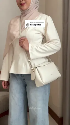 Replying to @ha warna moon beam, bisa jadi shoulder dan sling bag 💗🫶🏻 #rekomendasitas #shoulderbag #slingbag #lescatino 