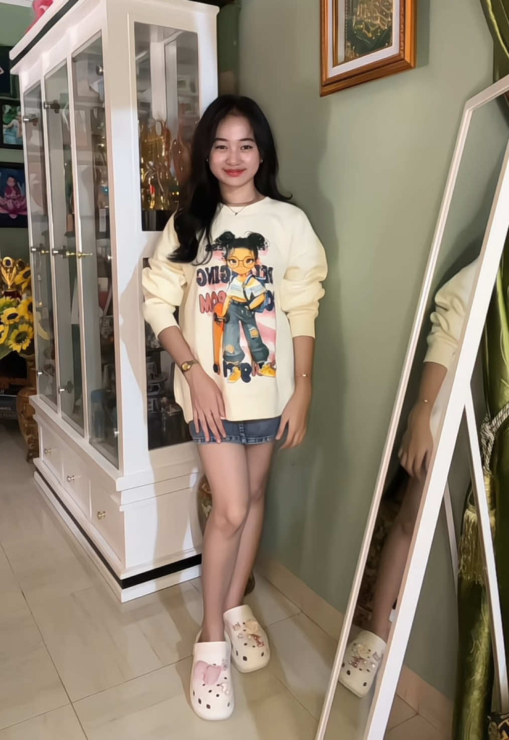 👆🏻💛✨#OOTD #fitcheck 