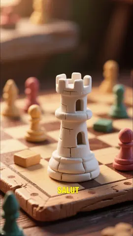 🎭 Les Fables MatXpressives – Saison 1 : Les Pièces de l’Échiquier Épisode 3/6 – La Tour : Le Mur Fidèle #chess #chesscom #fyp #pourtoi #mat #echec #checkmate #echecetmat #fables