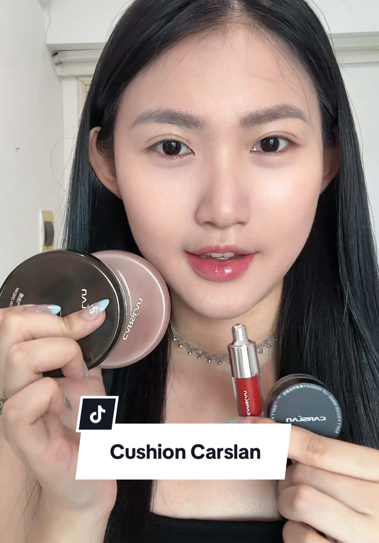 cực kì mê chất cushion của em này luôn, đáng đồng tiền bát gạo, lại còn được tặng 2 quà, quá xịnnn #cushion #carslan #cushioncarslan #makeup  